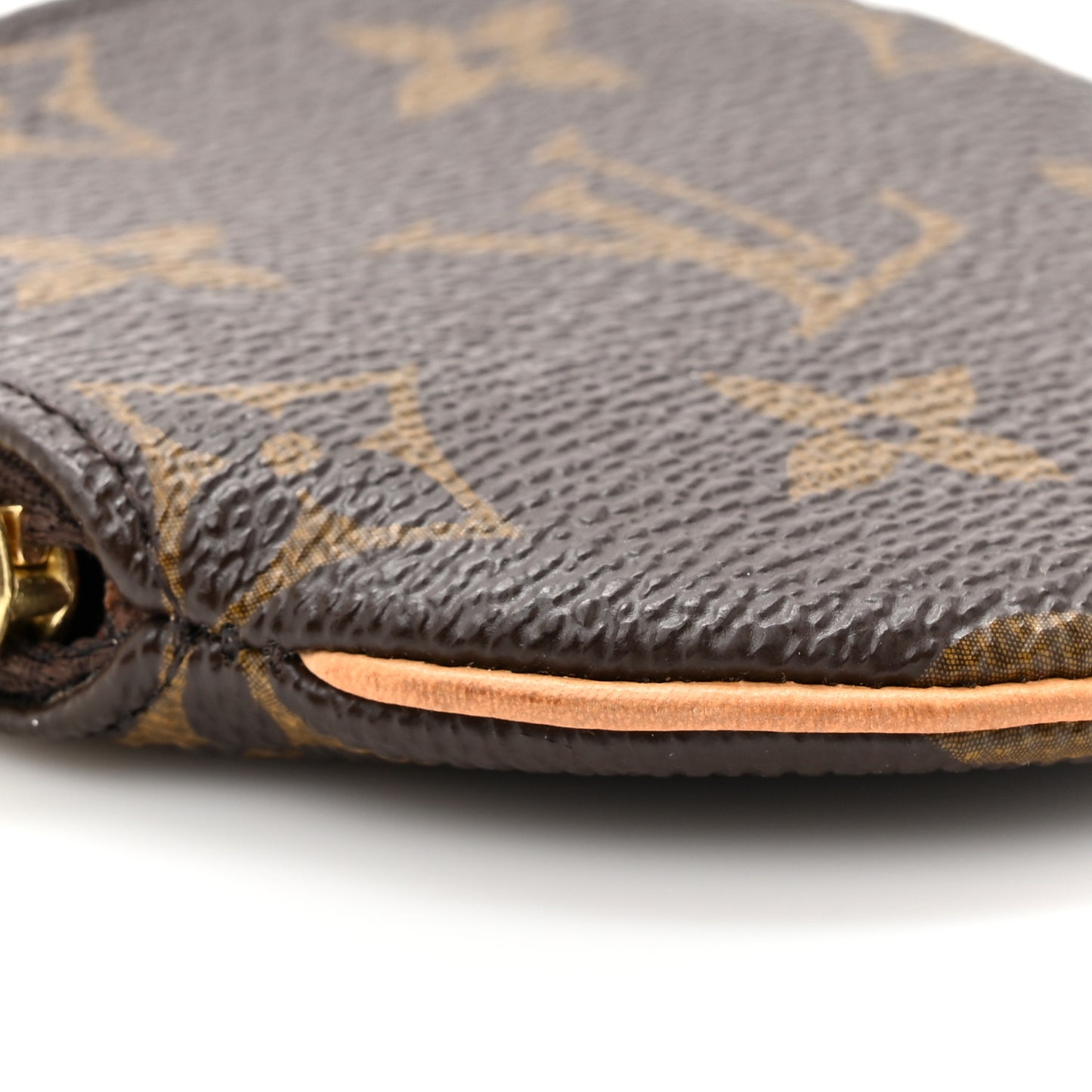 Monogram Round Coin Purse