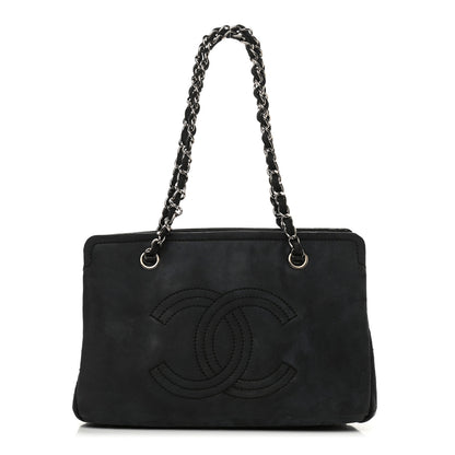 Chanel Canvas Lipstick Ligne Tote Black 1 of 17