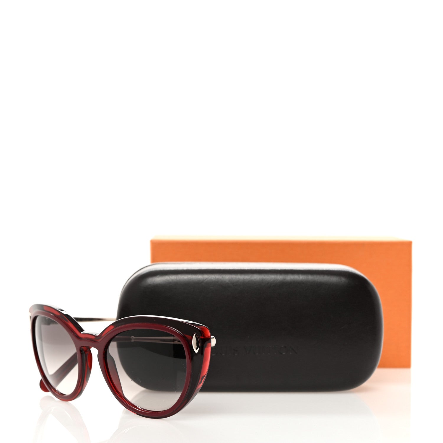 Louis Vuitton Acetate Sunglasses Z0672W Red 8 of 8