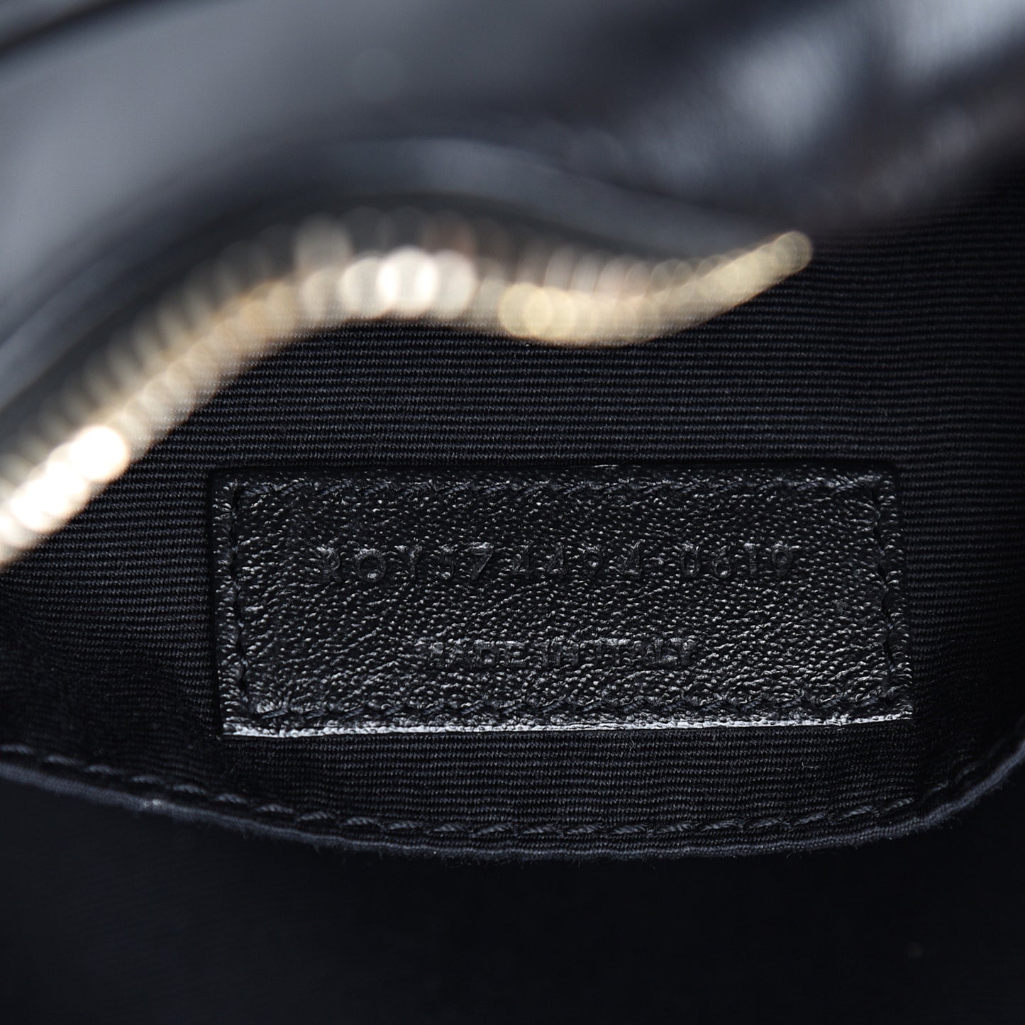 Calfskin Matelasse Monogram Lou Camera Bag Black