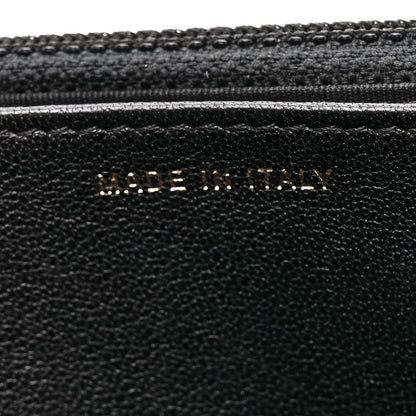 Chanel Lambskin Quilted Infinity Wallet On Chain WOC Black 6 of 10