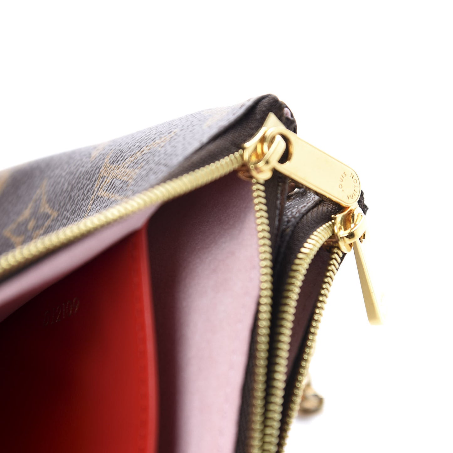 Monogram Blooming Flowers Double Zip Pochette