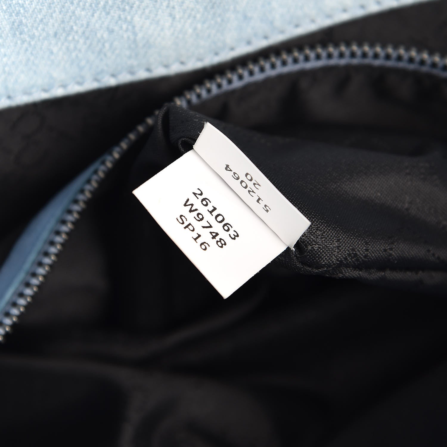 Stella McCartney Denim Poppy Small Falabella Tote Blue 7 of 10