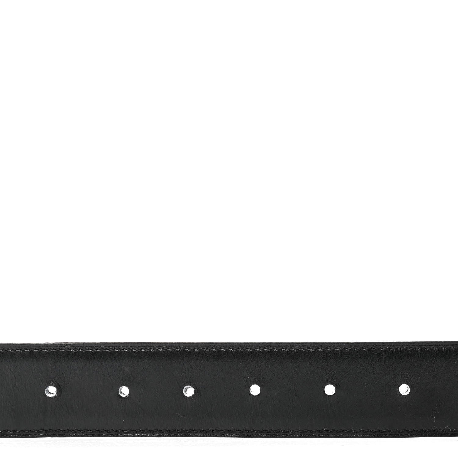 Hermes Box Togo 32mm Quizz H Belt 85 Black Etain 4 of 4