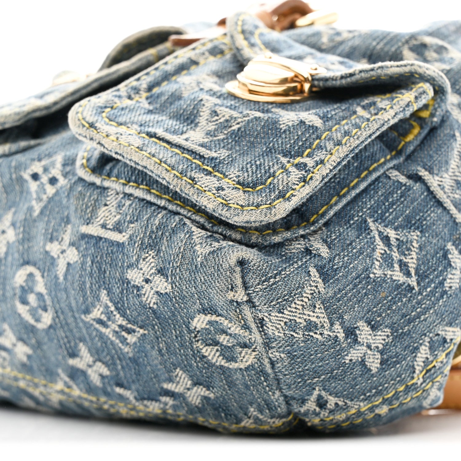 Louis Vuitton Denim Sac a Dos Backpack PM Blue 9 of 9