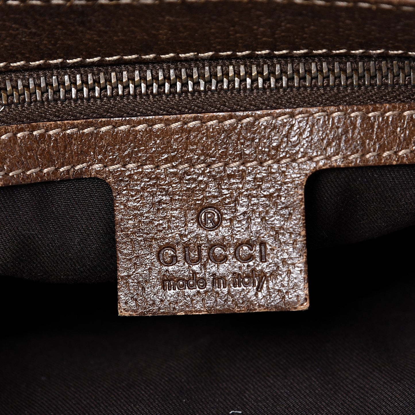 Monogram Studded Pelham Runway Flap Bag Brown