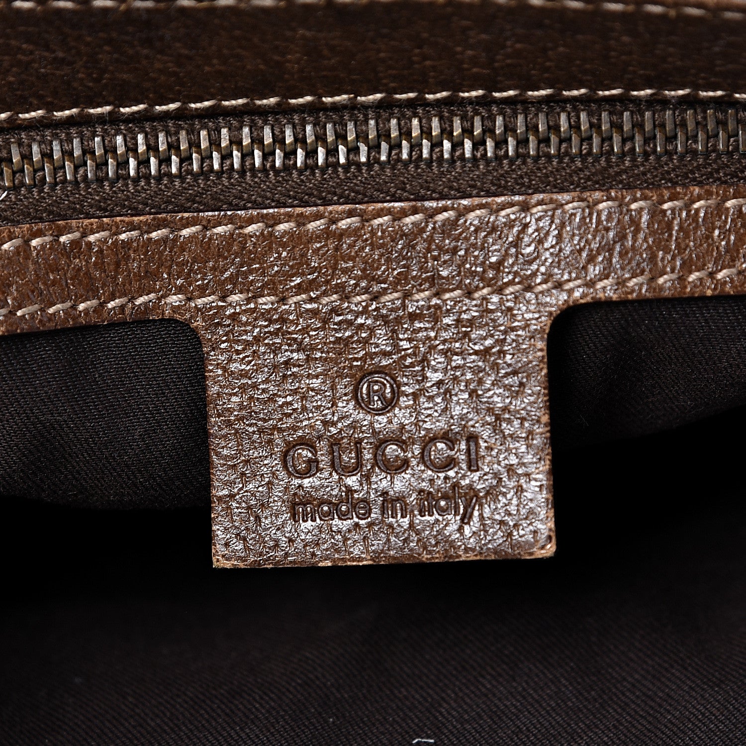 Gucci Monogram Studded Pelham Runway Flap Bag Brown 5 of 13