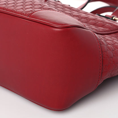 Gucci Microguccissima Small Bree Tote Red 9 of 9