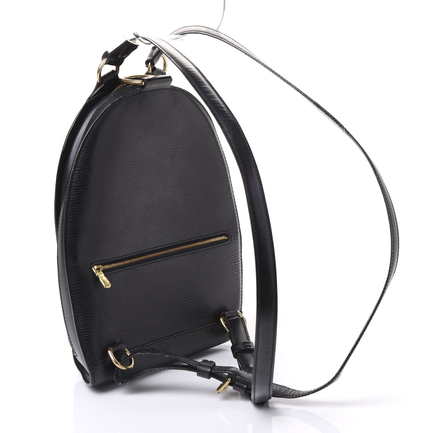 Louis Vuitton Epi Mabillon Backpack Black 2 of 9
