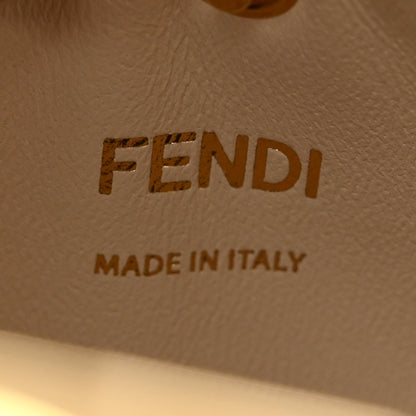 Fendi Vitello Seta Century Medium Peekaboo Mandorlo 6 of 11