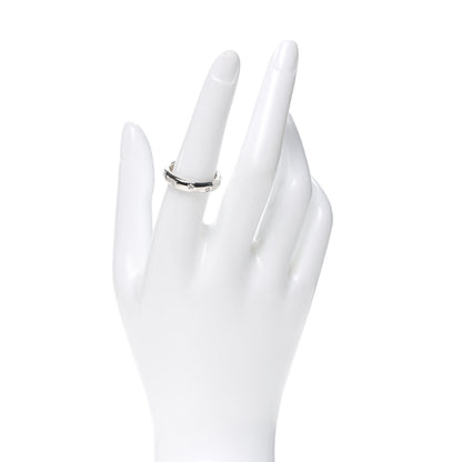 Tiffany Platinum Diamond 4mm Etoile Band Ring 56 7.5 2 of 6