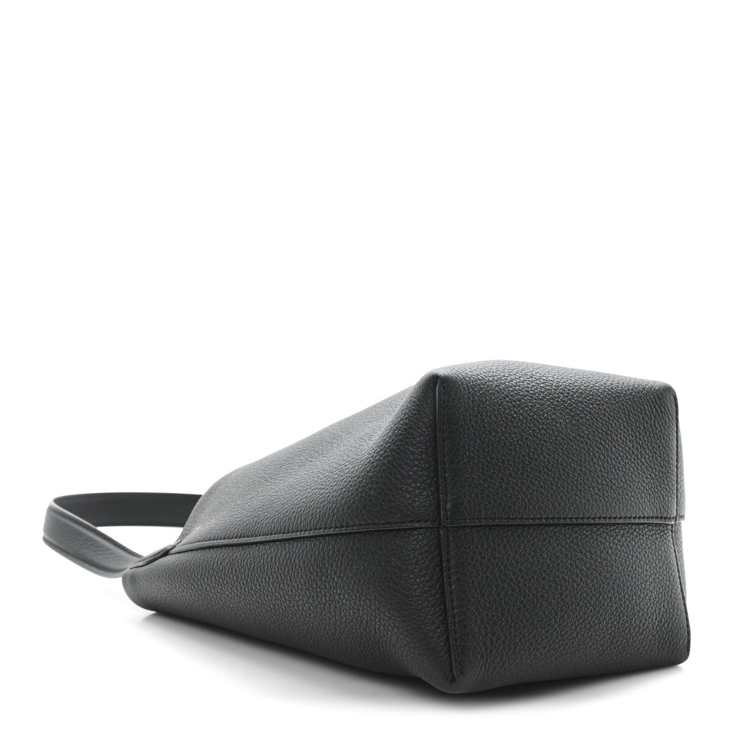 The Row Grained Calfskin Small N/S Park Tote Black 4 of 9