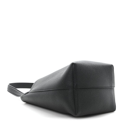 The Row Grained Calfskin Small N/S Park Tote Black 4 of 9