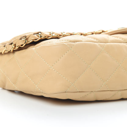 Chanel Calfskin Quilted Medium Chain Me Flap Light Beige 9 of 12