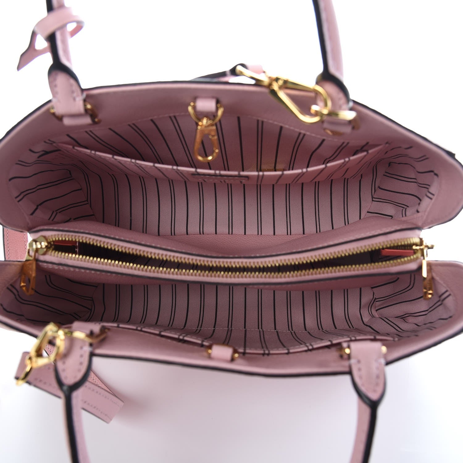 Louis Vuitton Empreinte Montaigne MM Rose Ballerine 6 of 8