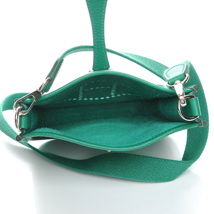 Hermes Taurillon Clemence Evelyne TPM Vert Vertigo 5 of 8