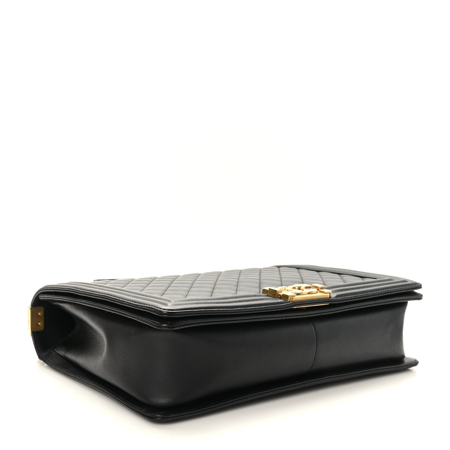 Chanel Calfskin Quilted Large Boy Flap Black 4 of 9