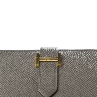Hermes Epsom Bearn Gusset Wallet Etain 9 of 9