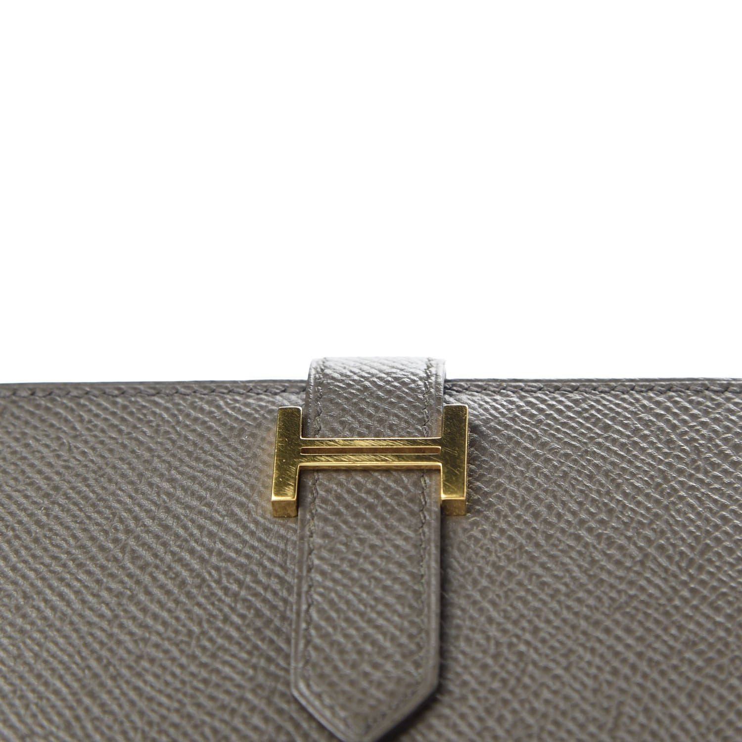Hermes Epsom Bearn Gusset Wallet Etain 9 of 9