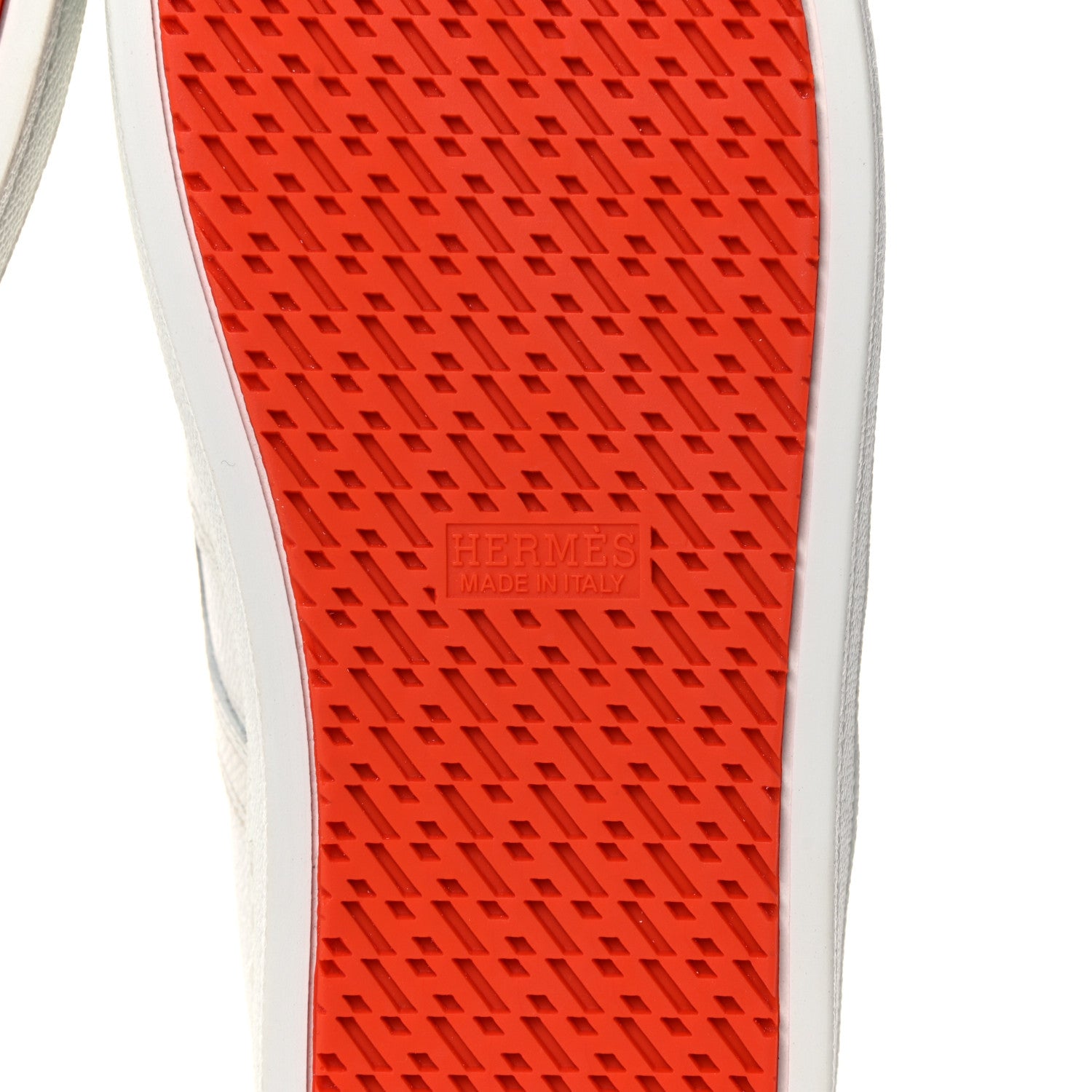 Hermes Epsom Womens Boomerang Sneakers 37 White 6 of 8