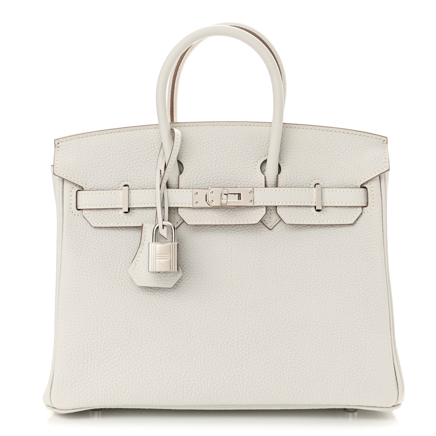Togo Birkin 25 Gris Pale