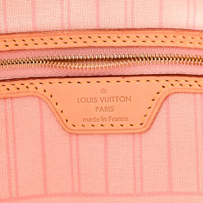 Louis Vuitton Damier Azur Neo Neverfull MM Rose Ballerine Rose Ballerine 7 of 10