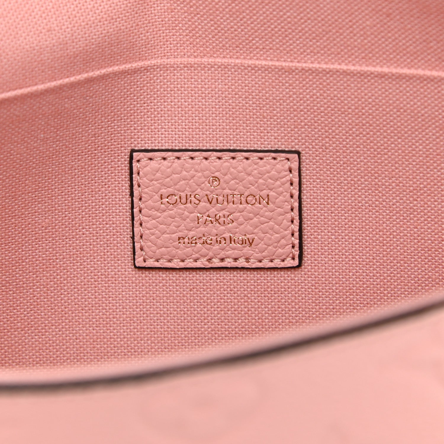 Louis Vuitton Empreinte Pochette Felicie Chain Wallet Rose Poudre 6 of 9