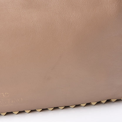 Valentino Garavani Vitello Medium Rockstud Tote Alpaca 16 of 21