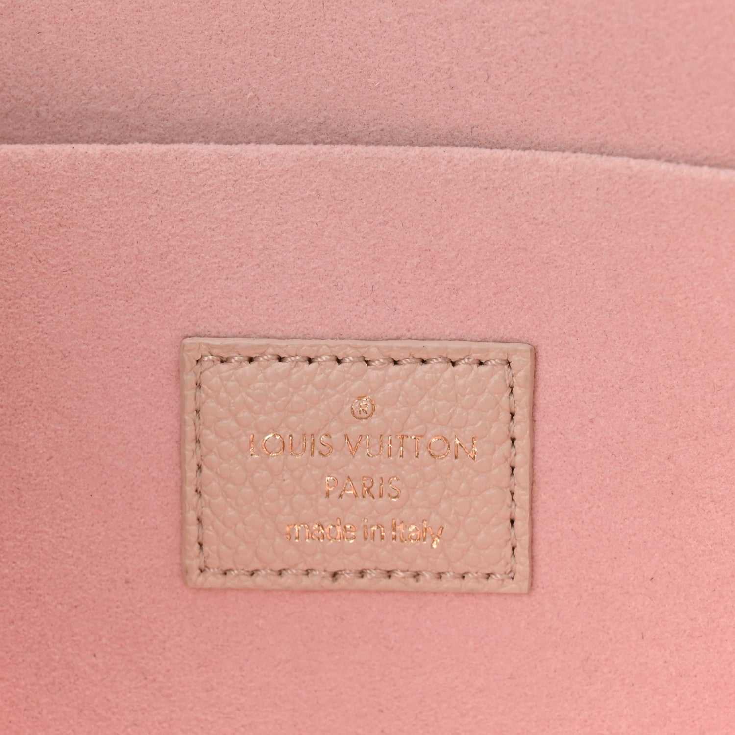 Louis Vuitton Empreinte Spring in the City Felicie Pochette Chain Wallet Pink Beige Yellow 7 of 11
