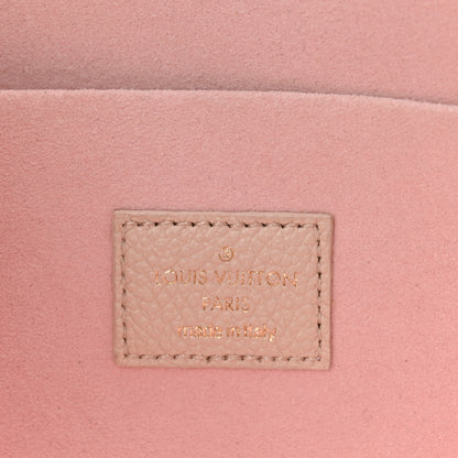 Louis Vuitton Empreinte Spring in the City Felicie Pochette Chain Wallet Pink Beige Yellow 7 of 11