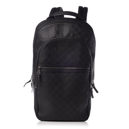 Louis Vuitton Damier Infini Michael Backpack Black 1 of 9