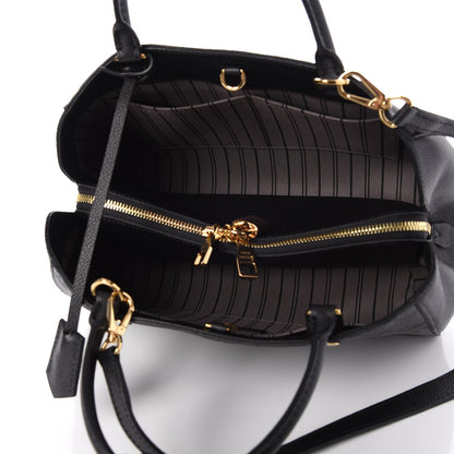 Louis Vuitton Empreinte Montaigne MM Black 6 of 8