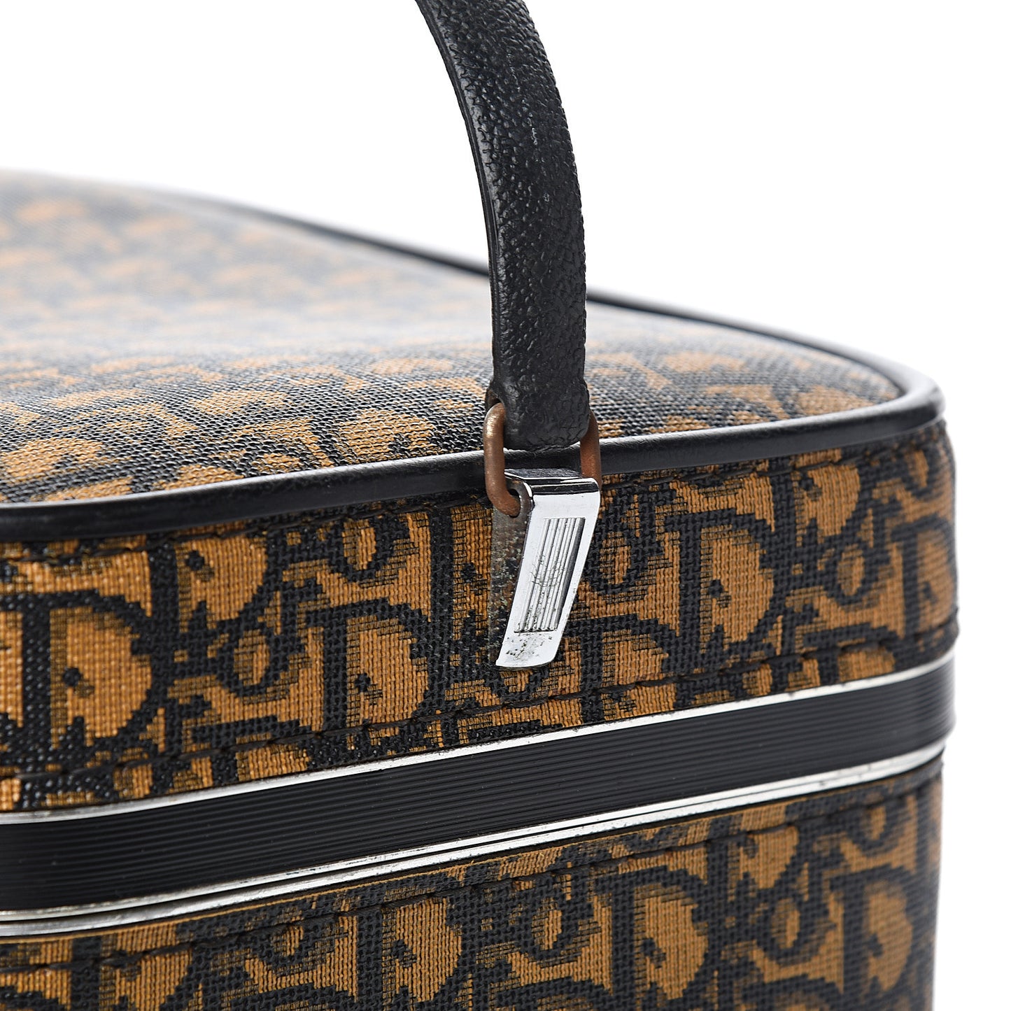 Monogram Train Vanity Case Brown