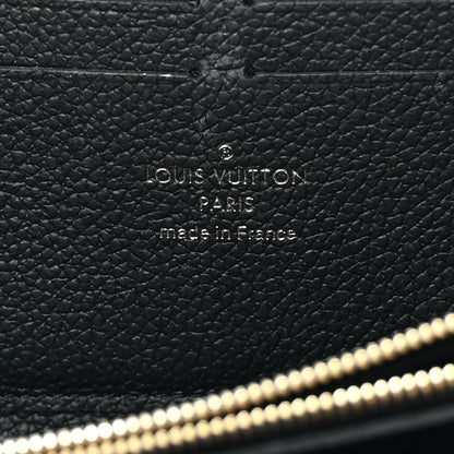 Louis Vuitton Empreinte Clemence Wallet Black 6 of 12