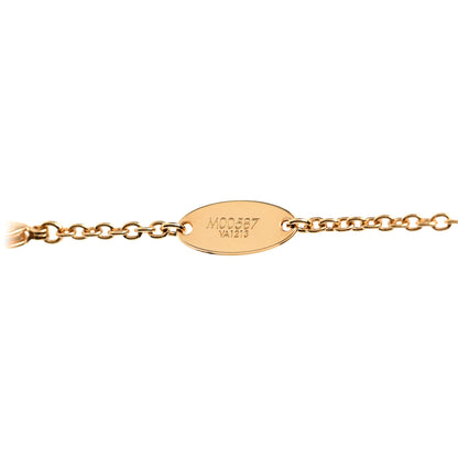 Louis Vuitton Metal Crystal LV Iconic Bracelet Gold 6 of 7
