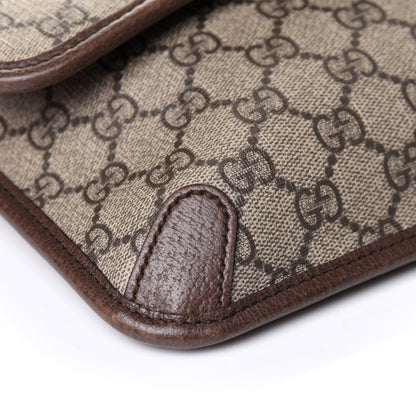 Gucci GG Supreme Monogram Neo Vintage Web Belt Bag Brown 9 of 11