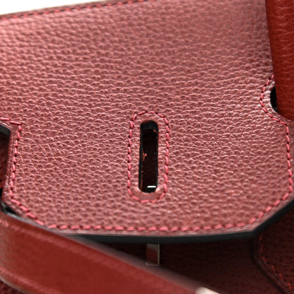 Hermes Buffle Skipper Birkin 35 Rouge H 12 of 13