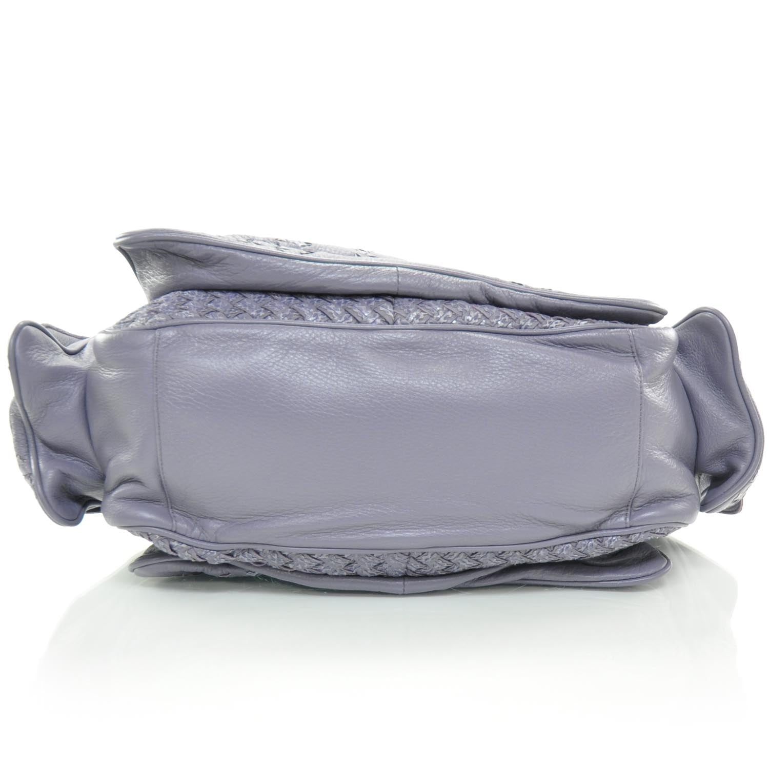 Bottega Veneta Cervo Deerskin and Python Cocker Hobo 5 of 9
