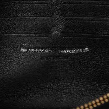 Alexander McQueen Calfskin Studded Skull Wallet on Chain Black 6 of 7
