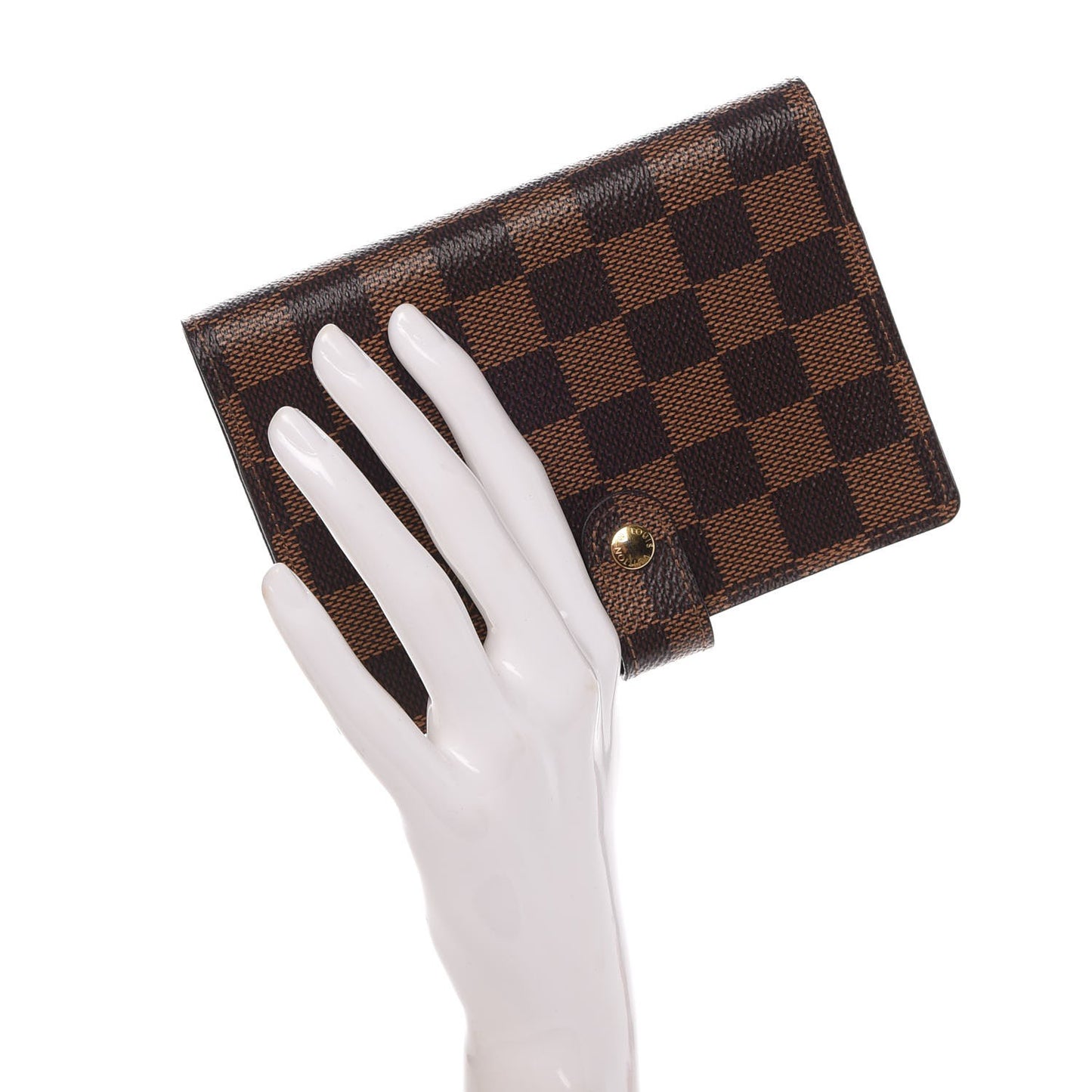 Damier Ebene Small Ring Agenda Cover