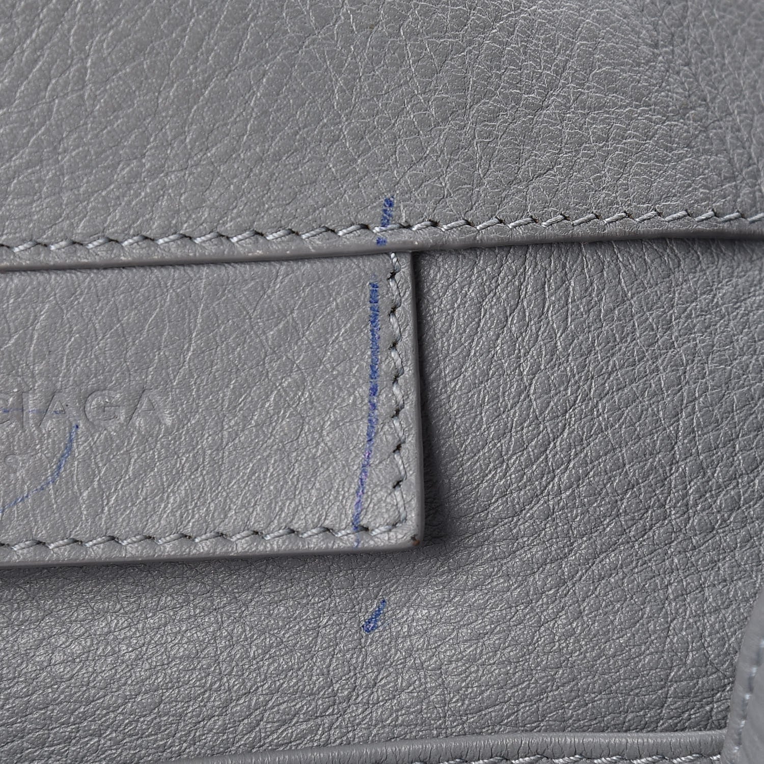 Balenciaga Veau Papier A4 Zip Around Tote Grey 15 of 21