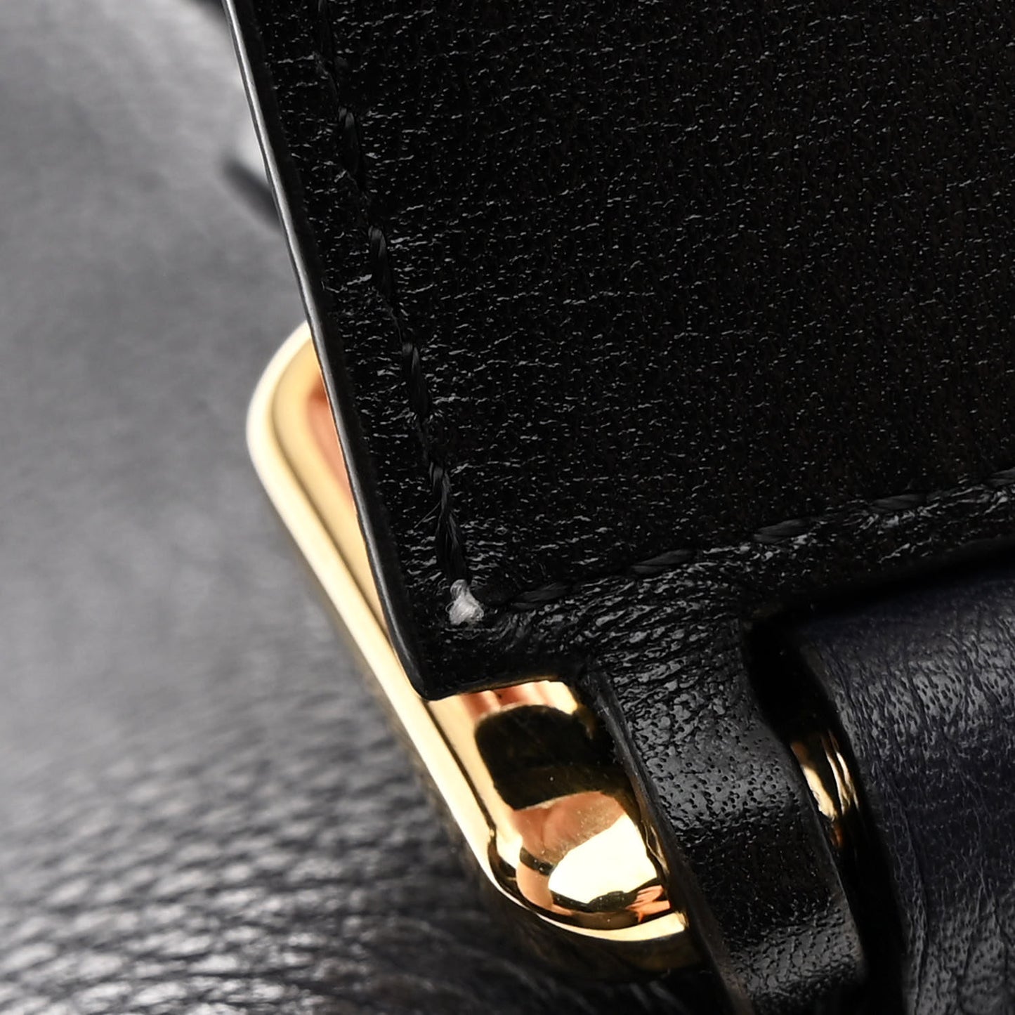 Calfskin Medium Puzzle Bag Midnight Blue Black