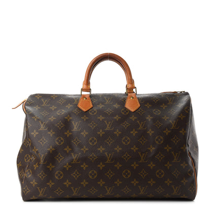Louis Vuitton Monogram Speedy 40 1 of 12