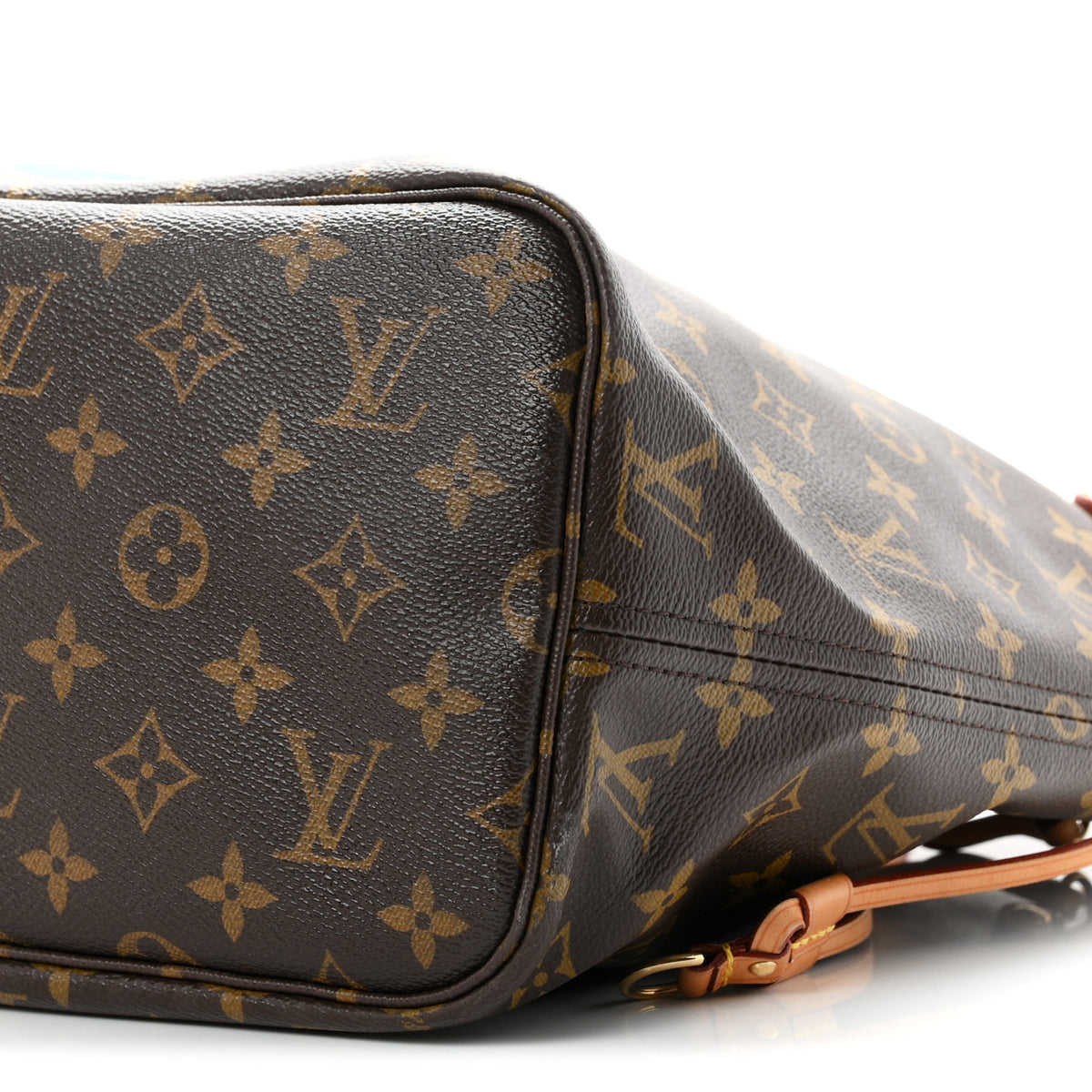 Louis Vuitton Monogram V Neverfull MM Turquoise 19 of 21