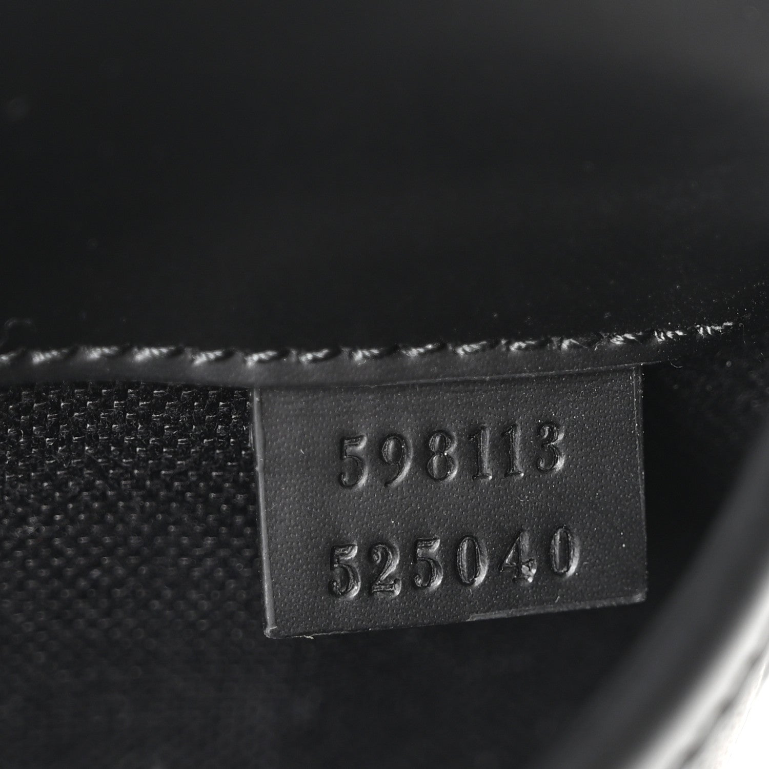 Gucci GG Supreme Monogram Web Slim Belt Bag Black Grey 7 of 10