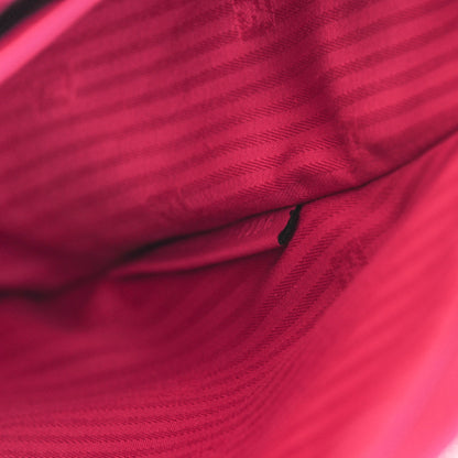 Fendi Vitello Elite Medium 2Jours Tote Magenta 8 of 8