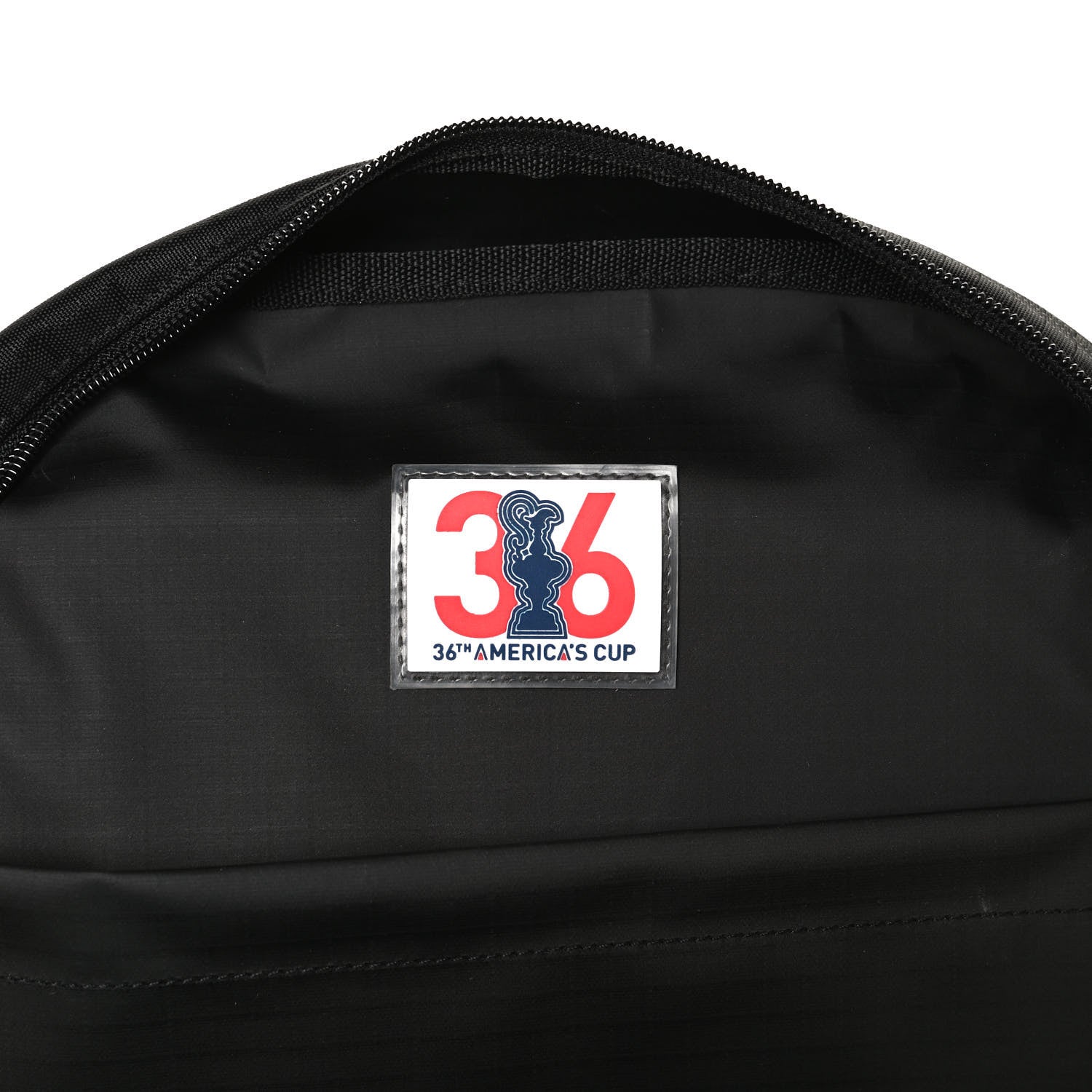 Prada Tessuto Nylon 36th Americas Cup Backpack Black 6 of 11