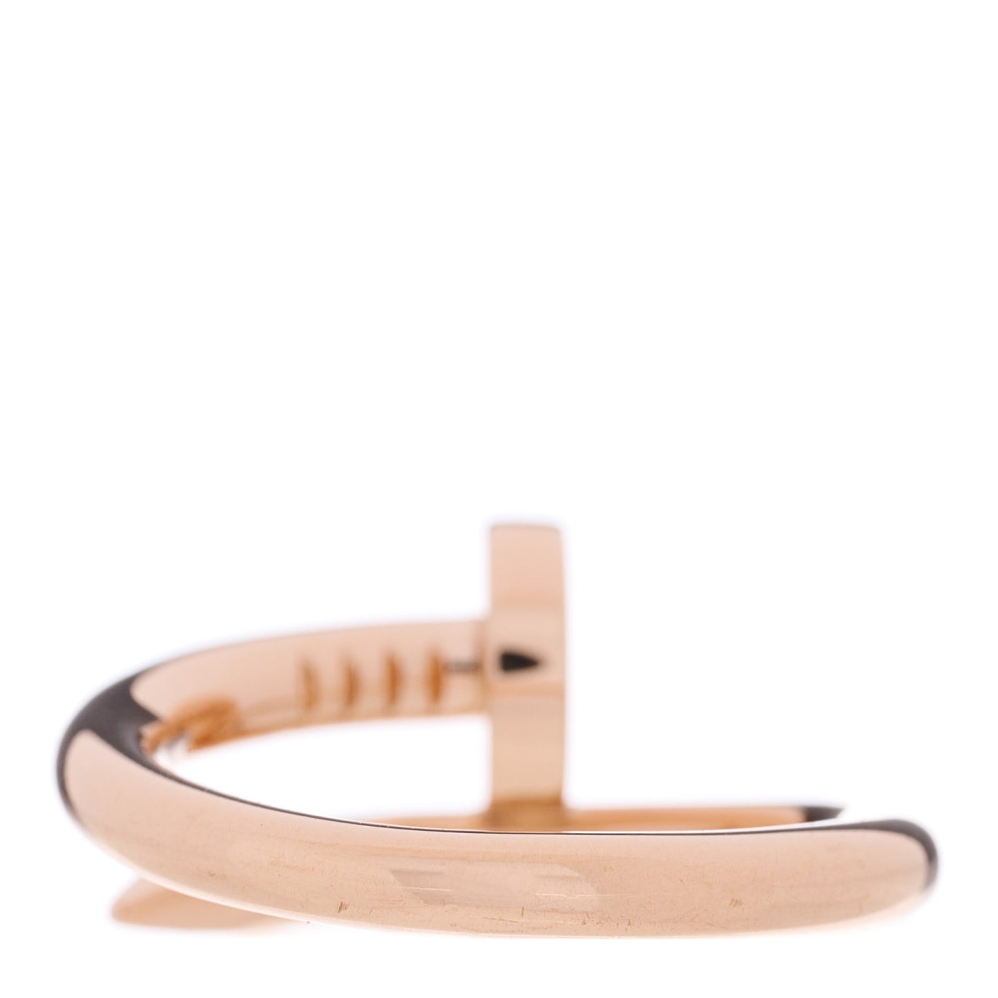 18K Pink Gold Juste Un Clou Ring 53 6.25