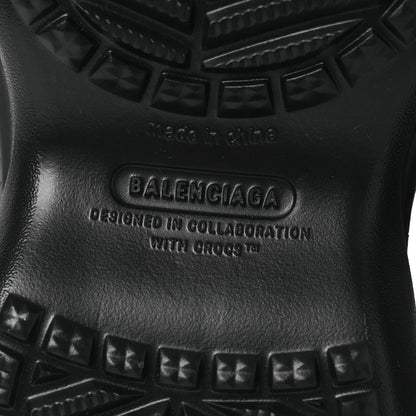 Balenciaga X CROCS Rubber Womens Rain Boots 36 Black 8 of 10