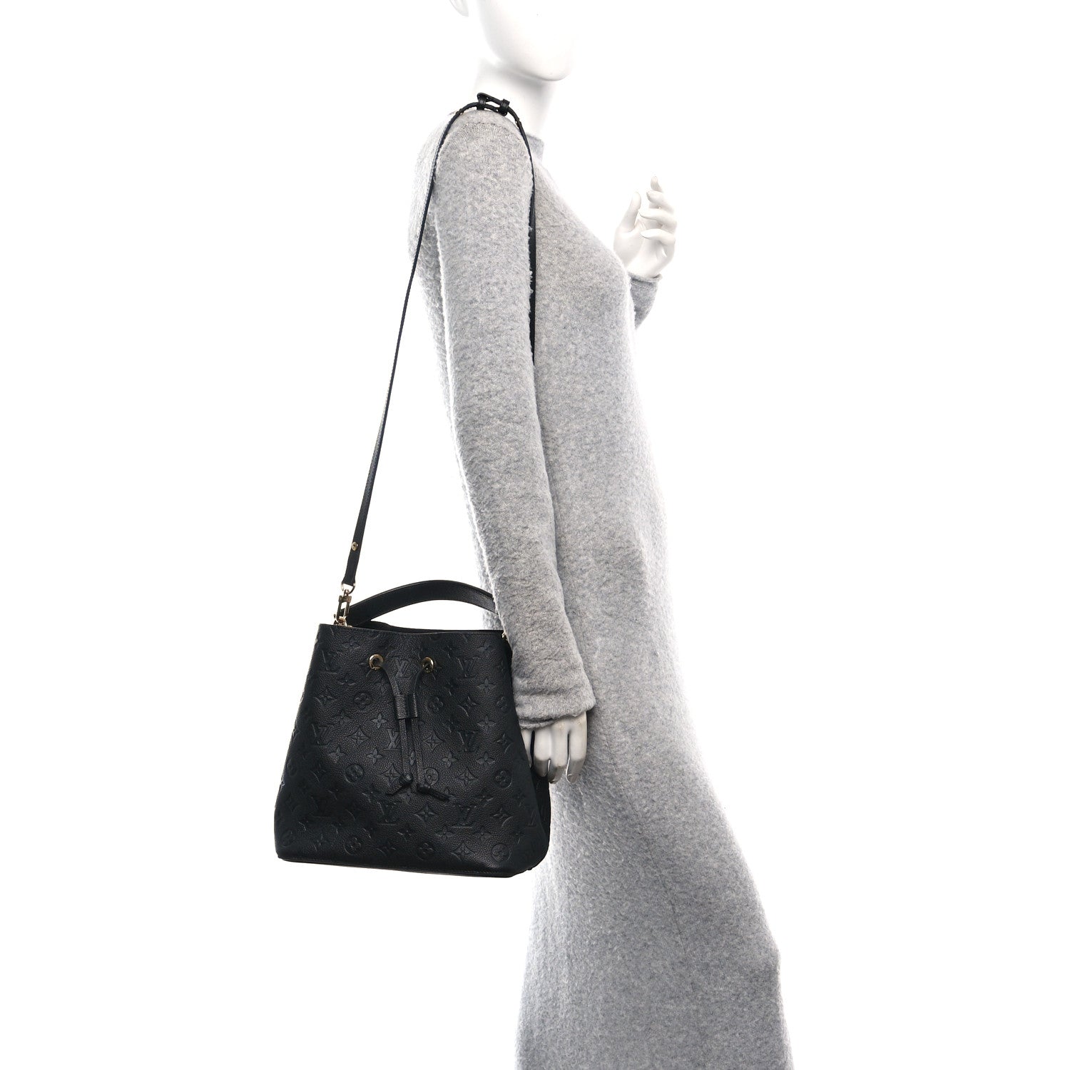 Louis Vuitton Empreinte Neonoe MM Black 2 of 9